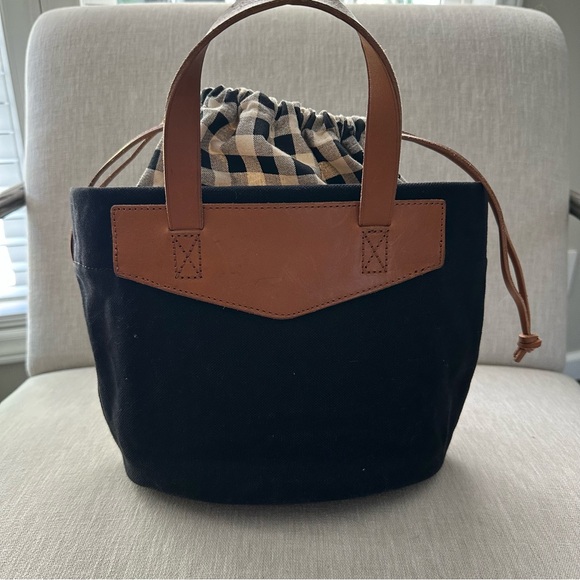 Madewell The Canvas Mini Drawstring Tote Bag - Picture 3 of 11